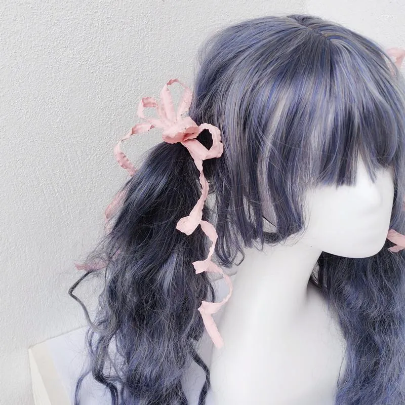 Articles de fête Lolita Chapeaux Stylable Bow Lace Accessoires de cheveux japonais Épingle à cheveux Sweet