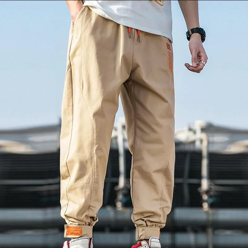 Pantalons pour hommes 2023 Sweat Casual Loose Cargo Harlem Pantalons de sport Marque de haute qualité Oversize