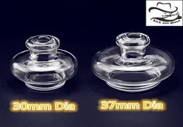 Glass Bubble Smoking Accessories Carb Cap 30mm 37mm Dia Ball Dome Quartz Thermal Banger Nails Dab Rig Universal Clear 6913346660