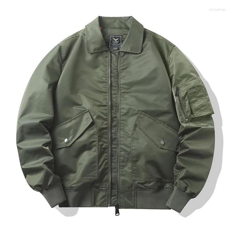 Herrjackor Autumn Bomber Jacket för män militär varsity baseball flygrock man vindbrytare stor storlek manliga kläder 2023