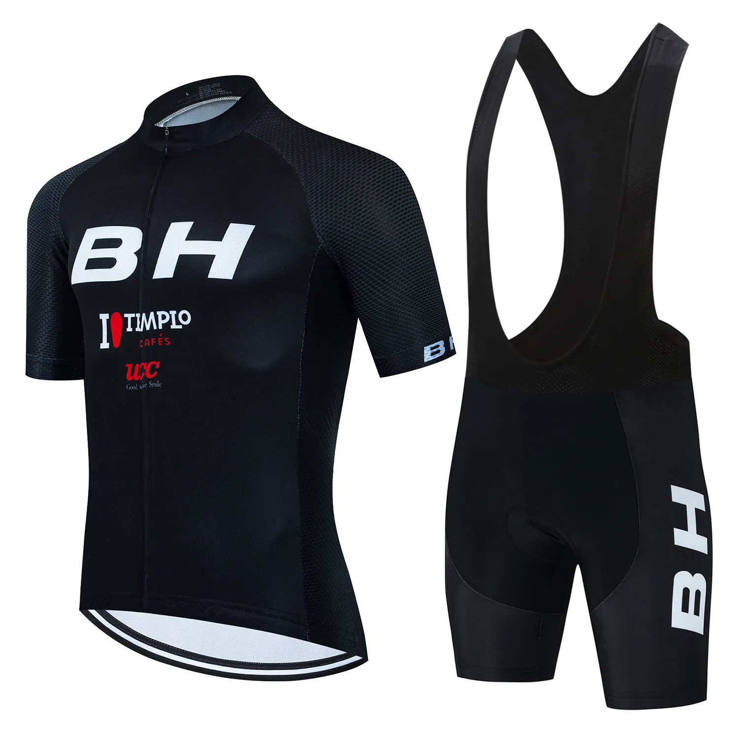 Wielertrui Sets BH Burgs Bike Team 2023 Zomer Mannen Set Road Kleding MTB Apparatuur Maillot Ciclismo Uniform 230717