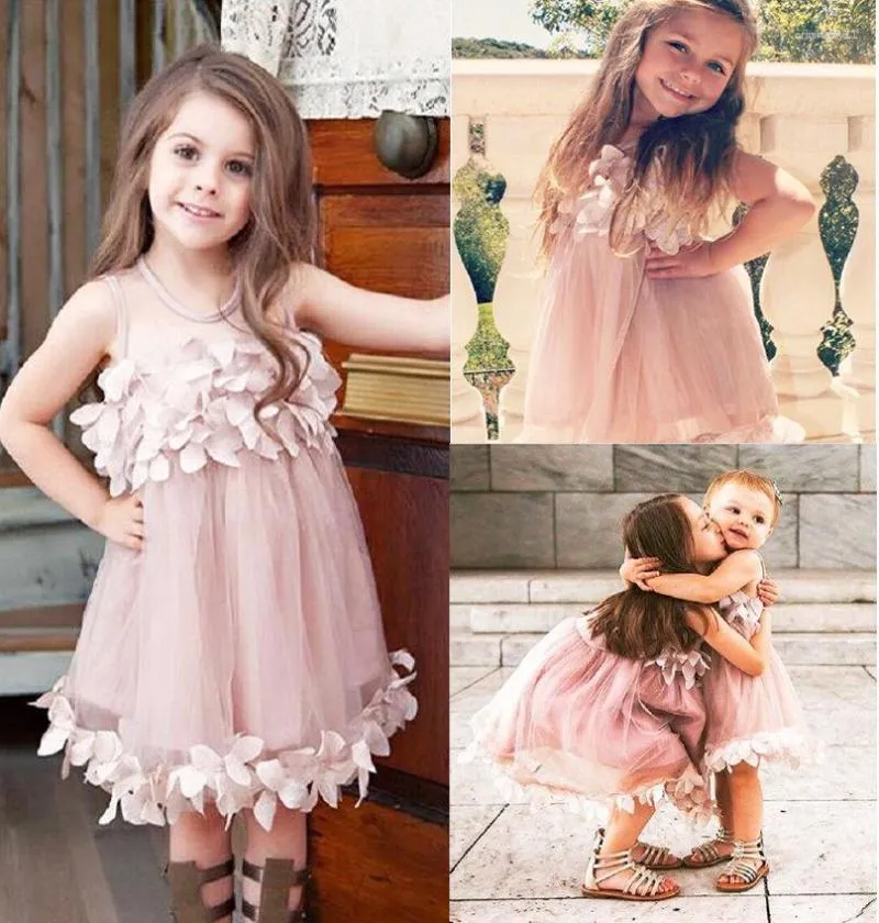 Vestidos para meninas, bebês, meninas, flores, crianças, roupas para bebês, princesa, dama de honra, casamento, tule, festa formal