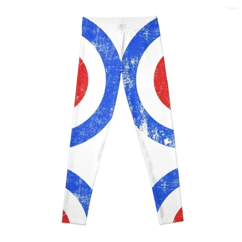 Aktywne spodnie Curling Target Wintersport Vintage Looking Leggins dla dziewcząt odzież jogi