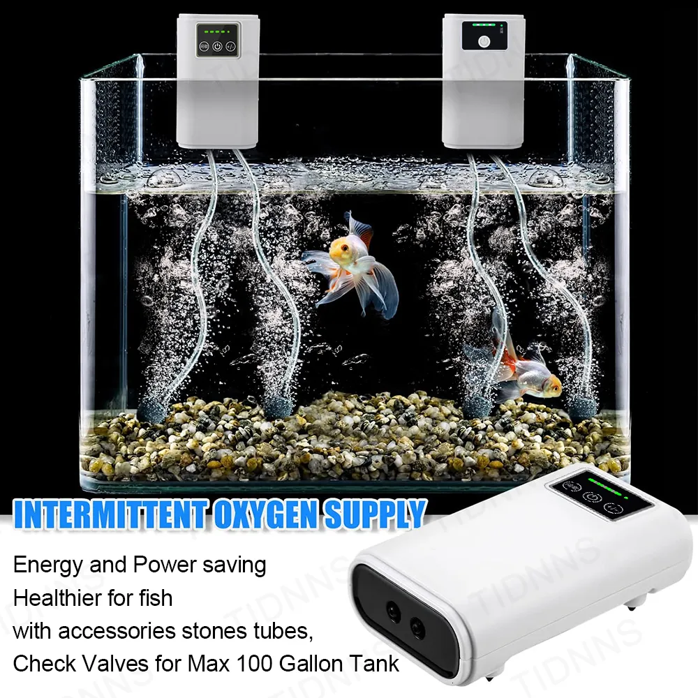 Luftpumpen Zubehör Aquarium Aquarium Sauerstoffpumpe Laden DualPurpose USB  Lithiumbatterie Haushalt Tragbare Angelstummschaltung 6000mA Outdoor 230715  Von 14,73 €