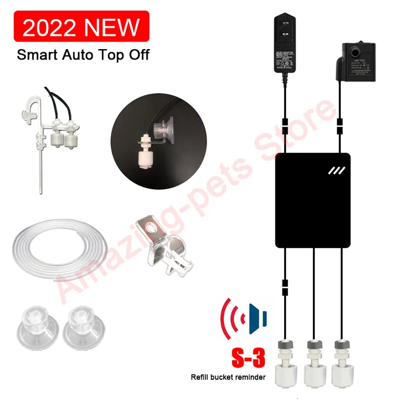 Automatic Aquarium Top Off System Dual Sensor ATO, Water Level Controller  Filler Pump for Fish Tank Auto Water Refill Kit 230715