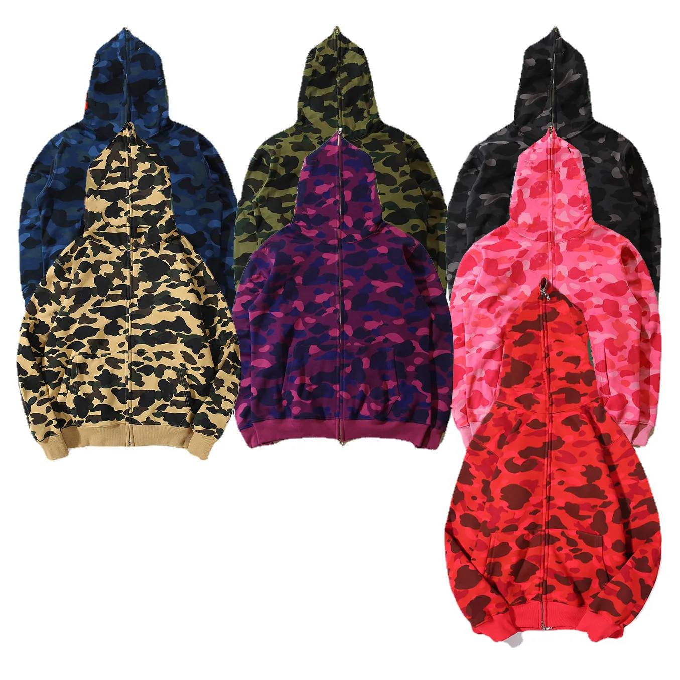 Sweat à capuche design sweat à capuche homme rose sweat à capuche zippé pour homme sweat à capuche zippé à manches longues lettre marque Sweats à capuche pour femme noir camouflage bleu sweat homme sweats à capuche S-3XL