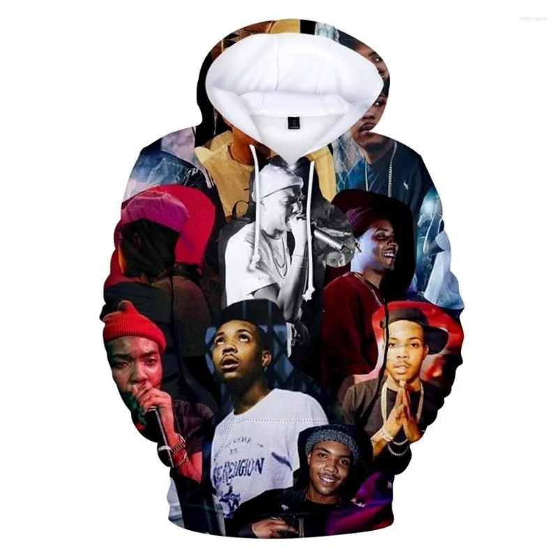 Erkek Hoodies G Herbo Hoodie Kış Günlük Sweatshirt Çocuklar Erkek Kadın Kenevit Kepekli Sokak Giyim Hip Hop Stil 3D Giysileri