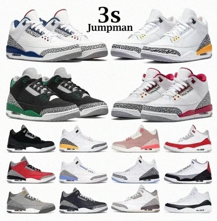 3 jumpman white cement 3S reimagined wizards fire red lucky green GS cardinal hide n sneak dark lris desert elephanSnsx#