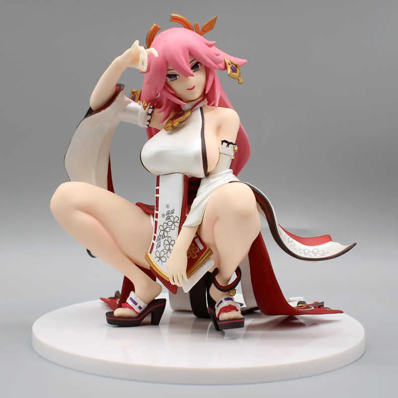 Manga 18cm Yae Miko PVC Anime Figure Sexy Sculpted... From  Toy_wholesale_store, $28.96 | DHgate.Com