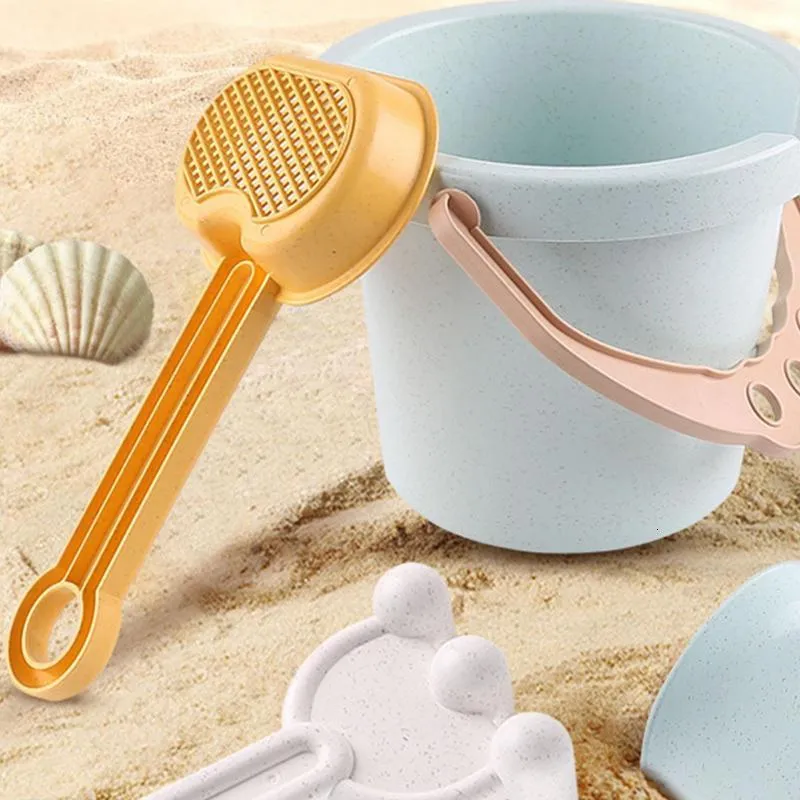 Summer Beach Play Set With Bucket Spade Shovel Rake And Watering Can For Kids Perfect For Sand Pit Tray And Fun Water Activities From Diao08 20.83 DHgate.Com