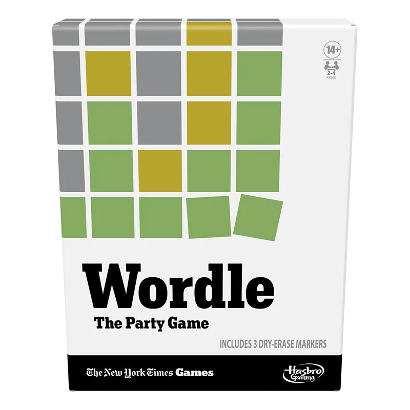 Grossist Wordle Party Game Friend Family Party Word Borad Game Letter Card Game