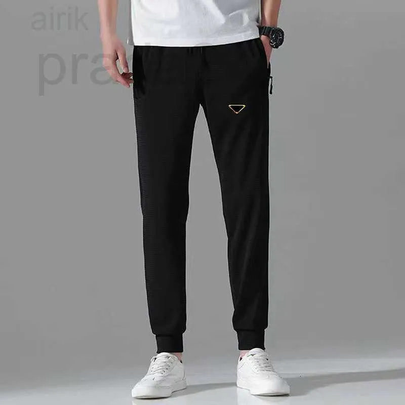 Men's Pants Designer Man Mens Traousers Sports Drawstring Adjust Outwears Capris Terry Pant Streetwears PLBT