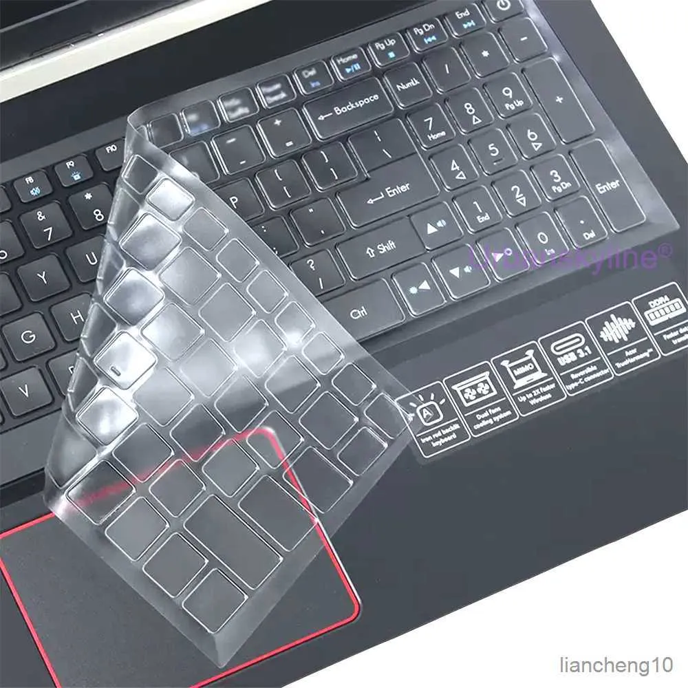 Tangentbord täcker tangentbordskåpan för Acer Predator Helios 300 PH317-56 PH317-55 PH317-54 PH317-53 PH317-52 PH317-51 Silicon Protector Skin Case 17 R230717