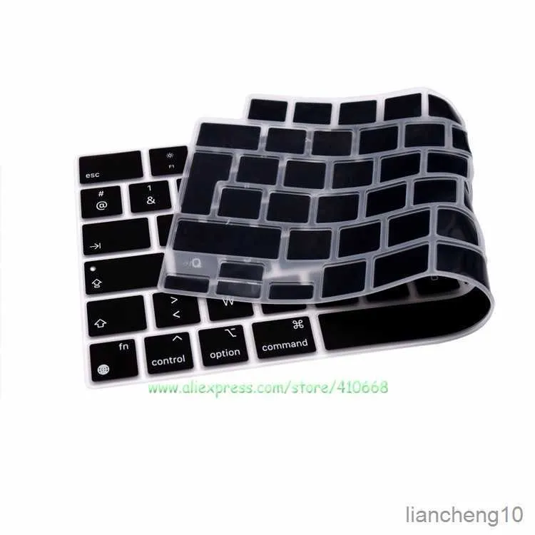 AZERTY French EU Version Keyboard Cover Skin Protector For Pro 14/16