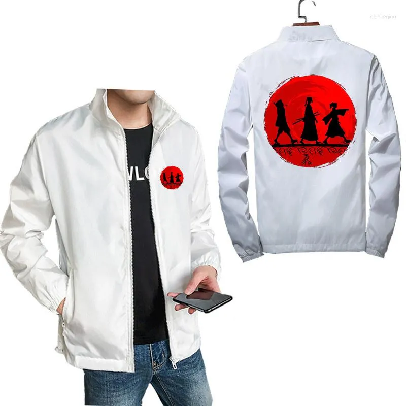 Buy Koverify Anime Manga print white Bomber jacket Anime all over printed  jacket for men -S at Amazon.in