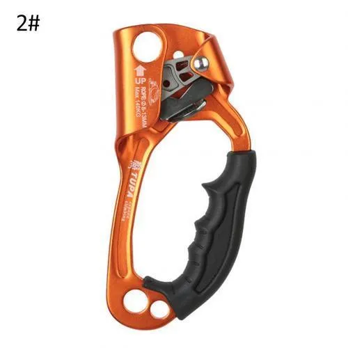Outdoor Mountaineering Rock Climbing Ascenders Clamp Hand Ascender