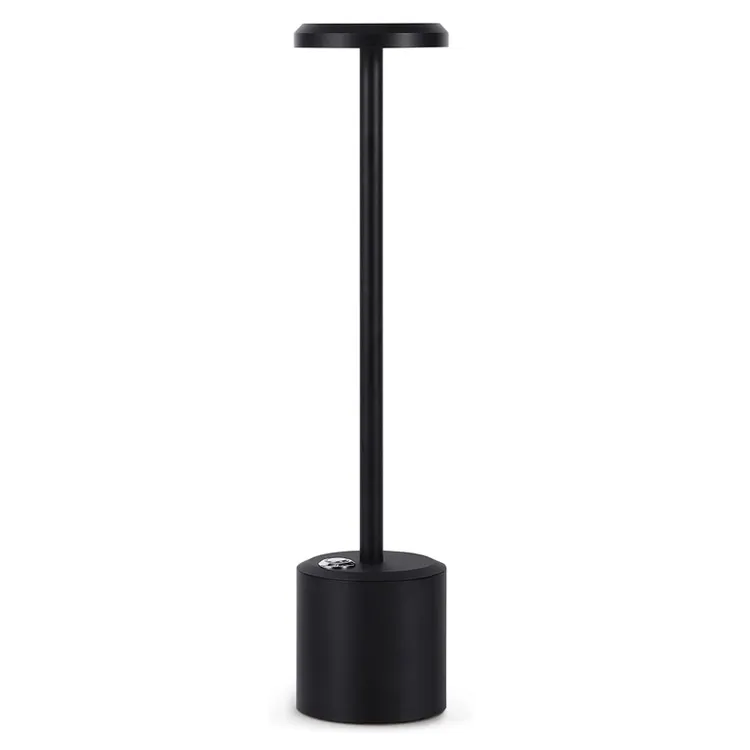 3 Level Brightness Portable Desk Lamps LED Cordless Indoor Outdoor Night Light Rechargeable Battery Touch Table Lamp For Hotel Resturant Bedroom Beside Light