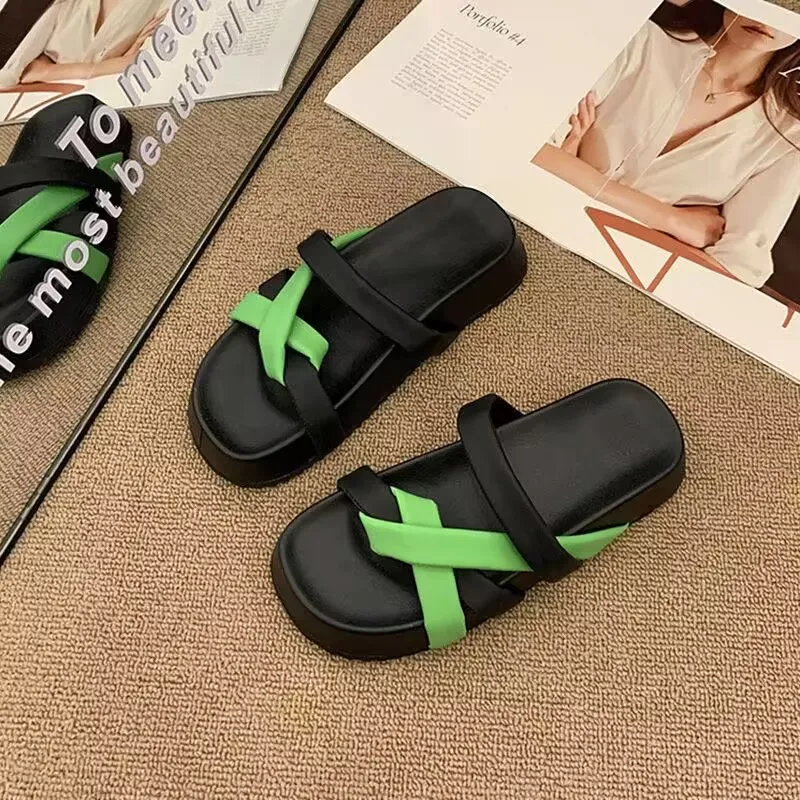 Zachte Zolen Slippers Zomer Comfortabele Zachte Voetmassage Mode Fairy Wind Alle Match Mooie Vrije Tijd Strand Sandalen Special