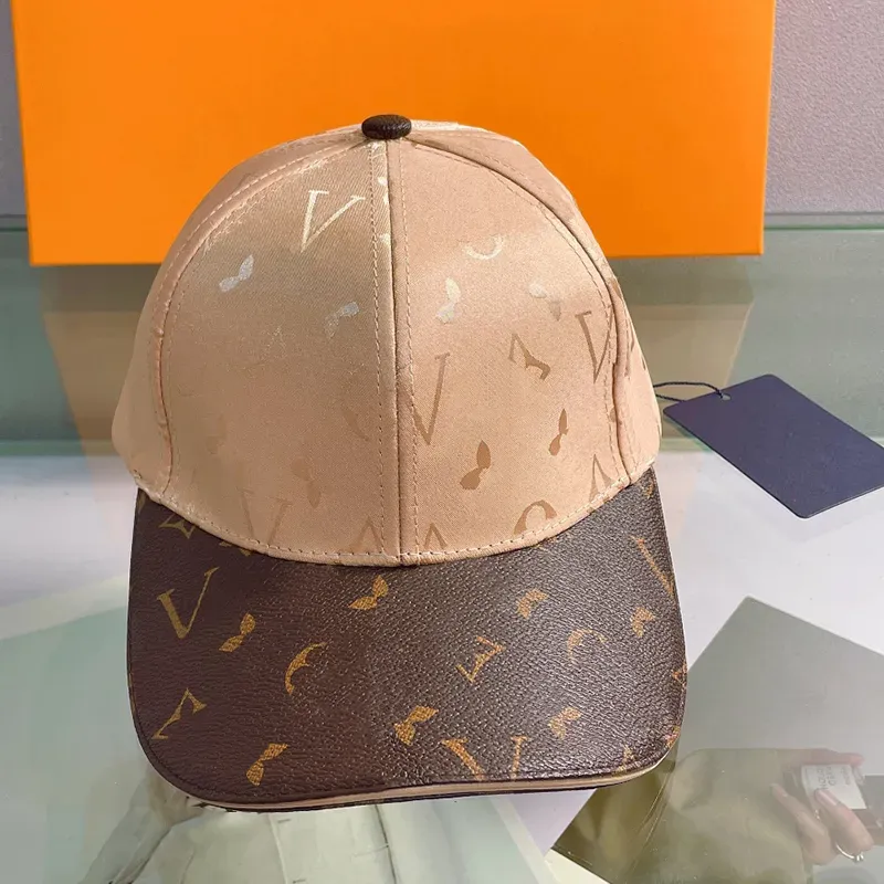 Chapeau de créateur de balle, tendance, langue de canard, chapeaux de soleil, Louiseities Viutonities, casquette de Baseball classique brodée