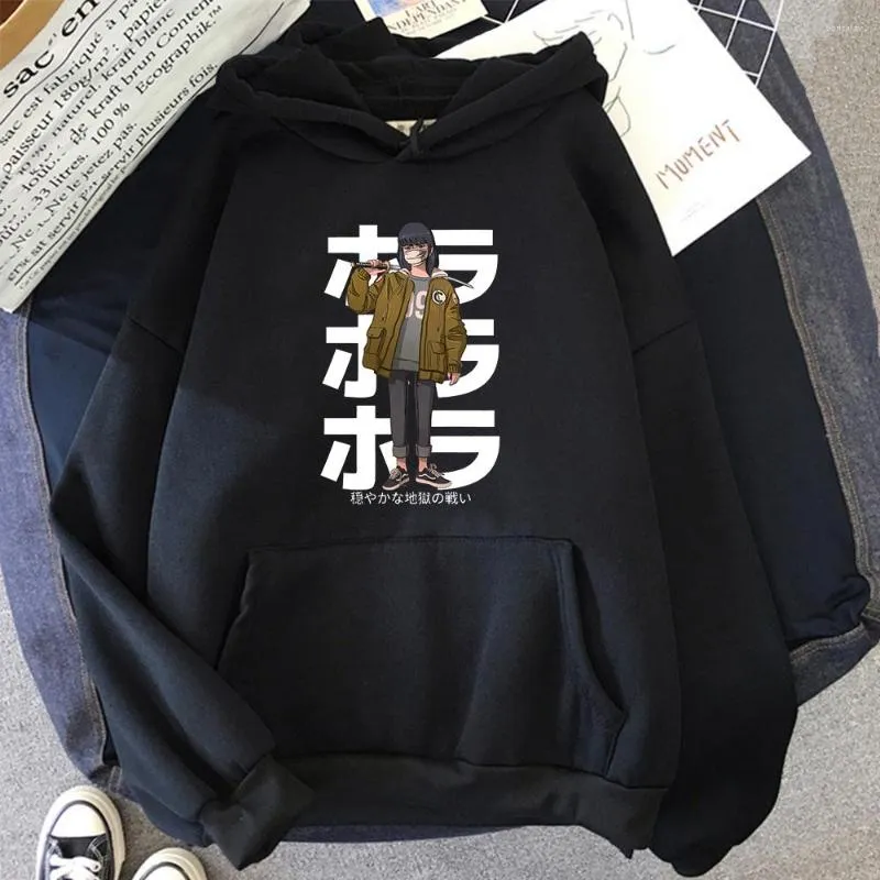 Herr hoodies Sakurajima Mai och samurai Saber Men's Streetwear Anime Casual Man Sweatshirt Brand Graphic Pullover Oversize Clothes