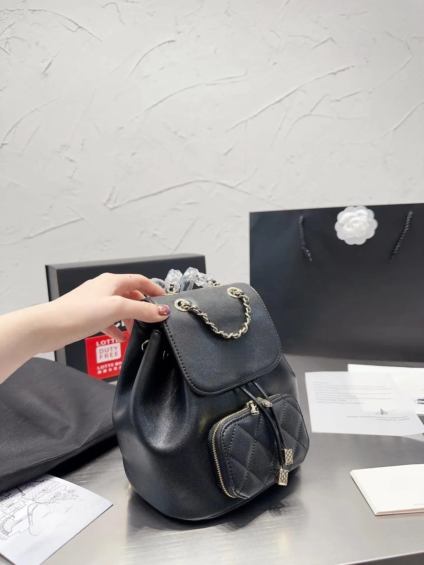 Luxury mini gamer backpacks