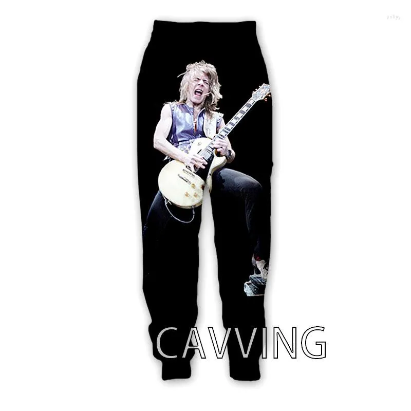 Pantaloni da uomo Moda Stampa 3D Randy Rhoads Pantaloni sportivi casual Pantaloni da jogging dritti