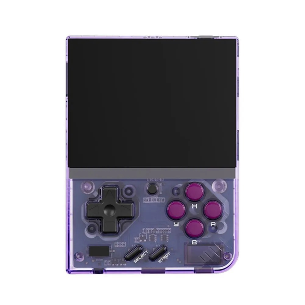 Lecteurs de jeux portables Miyoo Mini Plus Game Player 3000mAh WiFi Game Console Video Player Violet 230715