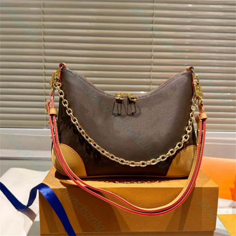 Luxury handbag designer printing Shoulders Bag Croissant Bag Woman classics Chain Shoulder crossbody Cosmetic Bags clutch totes hobo purses wallet wholesale