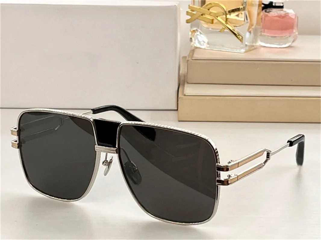 Projektanci mężczyźni moda chłodne okulary przeciwsłoneczne dla kobiet dla kobiet projekt Pilot Kwadratowa najwyższej jakości kształt szklanki Ramka wolny w stylu UV400 Protect