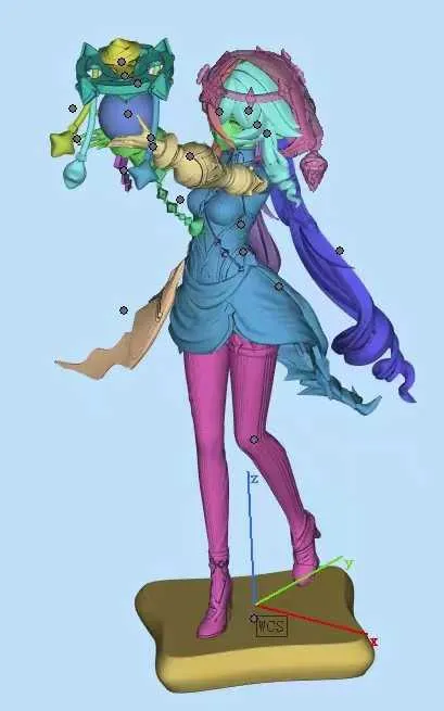 Unpainted Anime Manga Style Garage Kit Figure: Customizable Resin