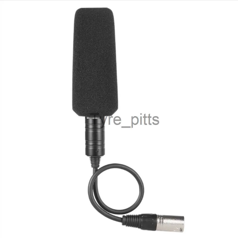 Microfoons 23,5 cm Shotgun DV-interviewmicrofoon Microfoon Videocamera Camcorder XLR-kabel Conferentie x0717