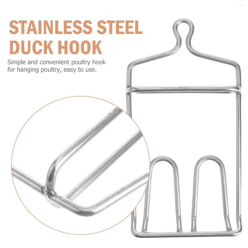 Sturdy Stainless Steel Slaughter Accessory Hanger For Chicken And