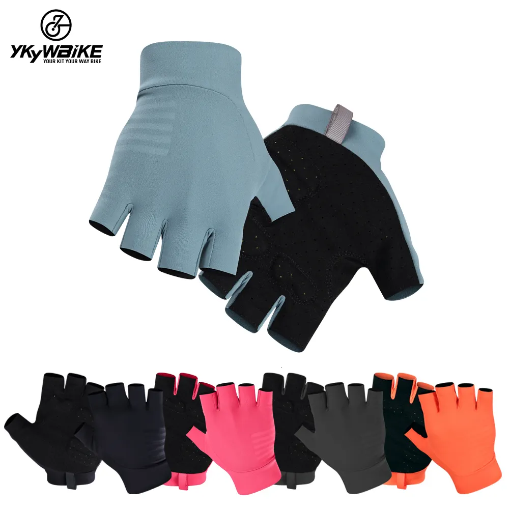 Sporthandschoenen Fietsaccessoires Fietshandschoenen Halve vinger Voor Heren Dames Zomer Sport Schokbestendig MTB Fietsen Licht Zacht 230716