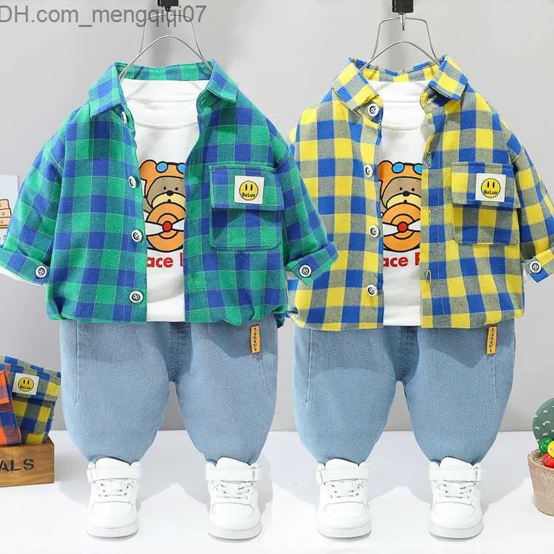 Bekleidungssets, Vorschul-Kinderbekleidungsset, Frühlings- und Herbst-Kinderbekleidungsset, modisches Kinder-Set mit niedlichen Streifen für Jungen, Z230717