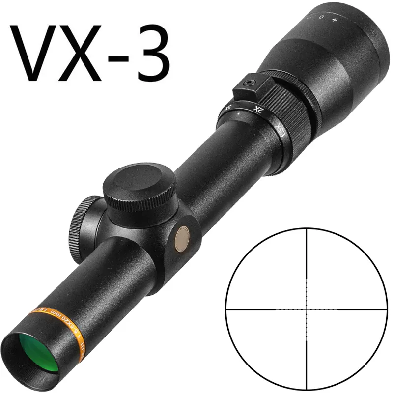 1.5-5x20 LP MM VX-3I Duplex ROFLE RIFLE SCOPE SCEL