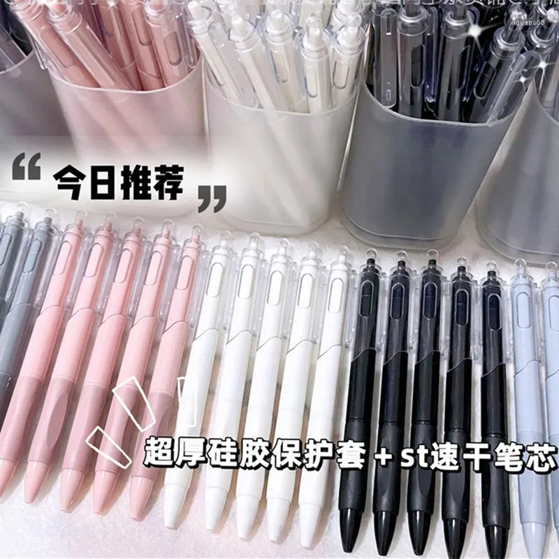 Yatniee 6 pièces stylos Kawaii accessoires de bureau mignons papeterie esthétique articles scolaires fournitures japonaises