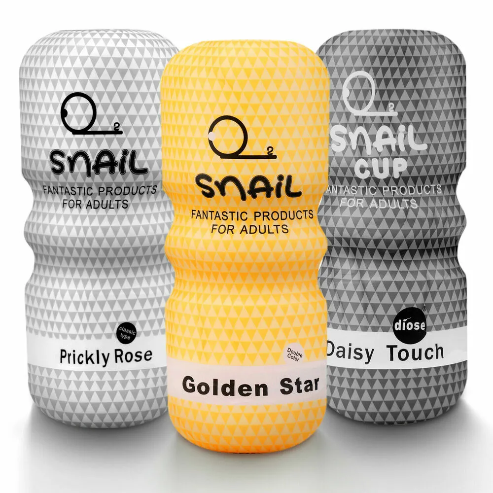 Juguetes para adultos Masturbación de masturbación de los hombres Pussy Stroker Cup Toys Sex Toys Men's Snail Sex Toys Productos sexuales