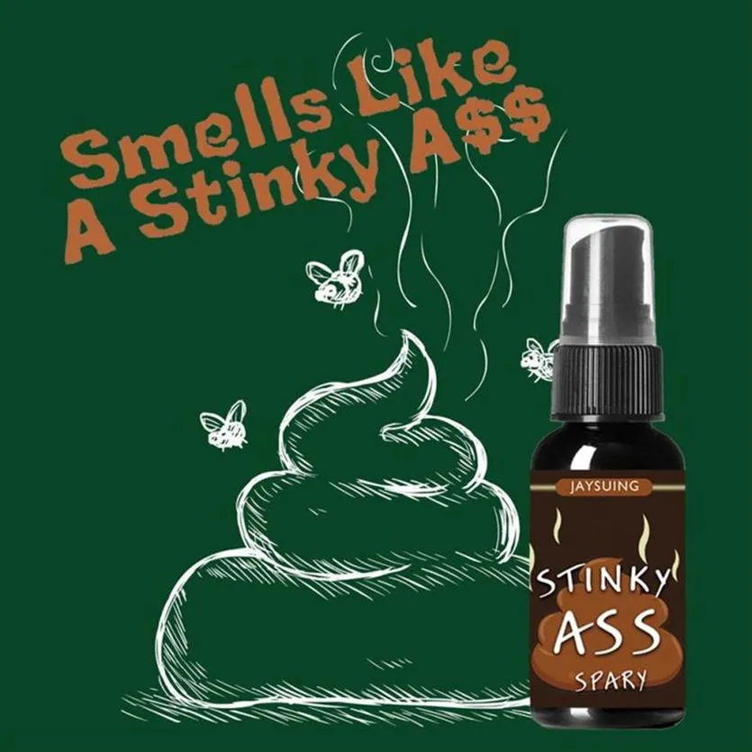 30 ml nyhet Fart Bomb Bottle Smelly Nasty Stinky gags prank sprays Nasty luktande dim Halloween April Fools 'Day Props308v269z