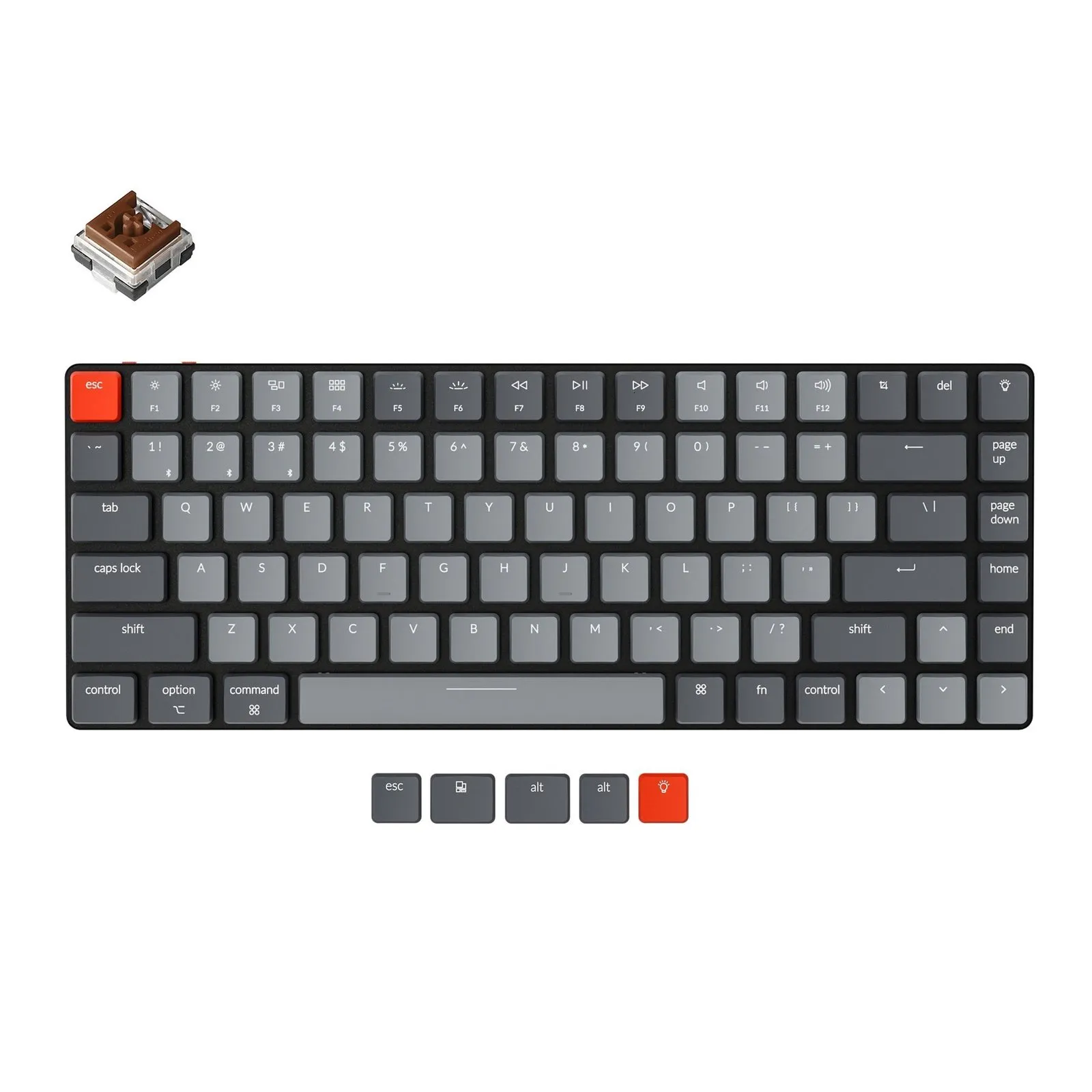 Keychron K3 D V2 Ultra Slim Wireless Mechanical Quiet Mechanical