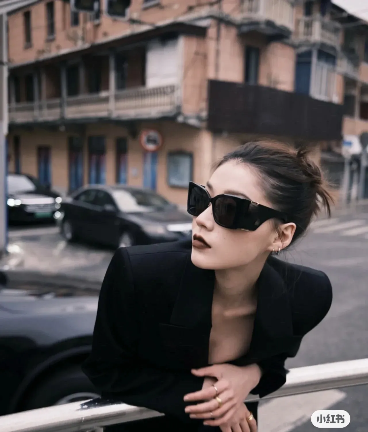 Yves Saint Laurent Black Sunglasses | Womens Retro From