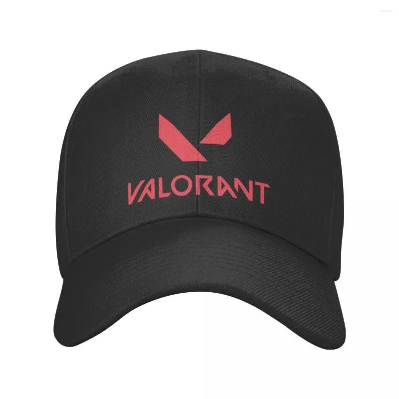 Ball Caps Game Walorant Logo Baseball Cap Men Men Kobiety Regulowany dorosły tata Hap Hip Hop Summer Spring Hats