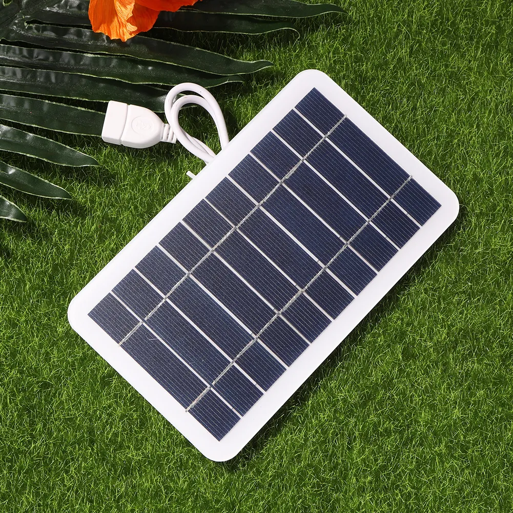 Batteries 15W 6V USB Solar Panel Polysilicon Portable Outdoor Travel DIY Charger Generator for Light Mobile Phone Battery 230715