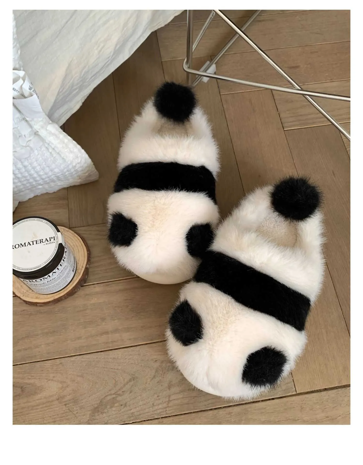 Cute Panda Children's Cotton Slippers Man Winter Boys' Girls' Indoor Anti  Slip Soft Soles Parent-child Home Slipper Shoes Women - AliExpress