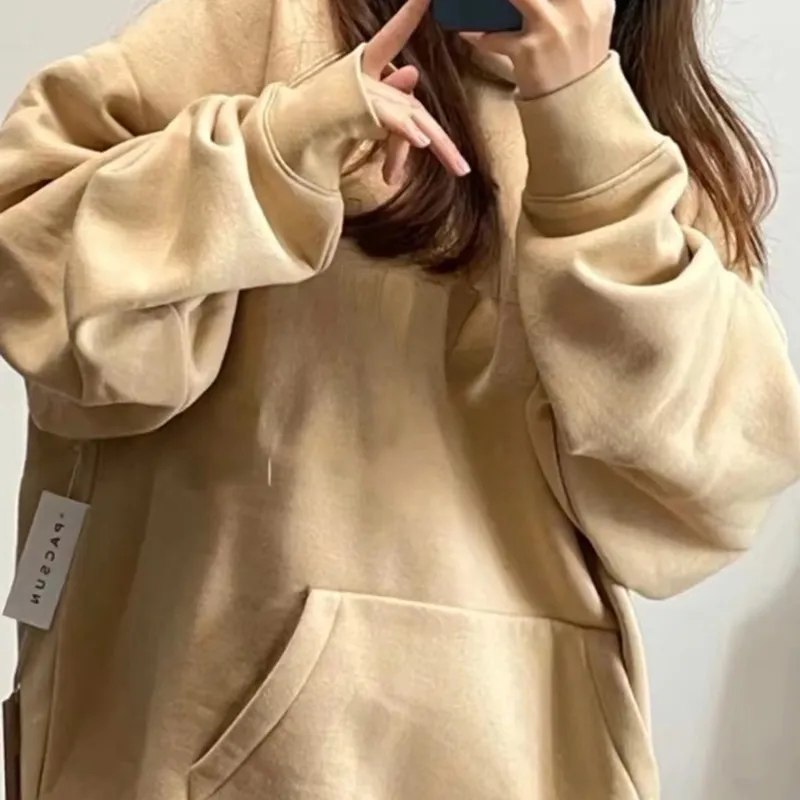 Beige Hoodie Outfits Tumblr Weekday Beige Hoodie Best Sale - Main Image