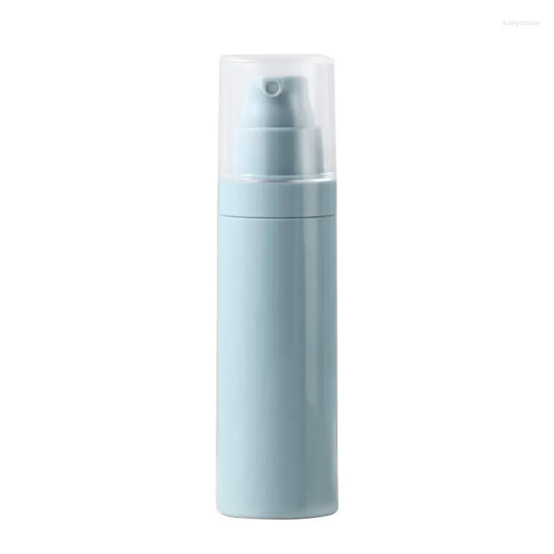 Lagerflaschen 10 teile/los Hohe Härte Nordic Airless Flasche 30 ml 50 ml Vakuum Spray Presse Unabhängige Leere