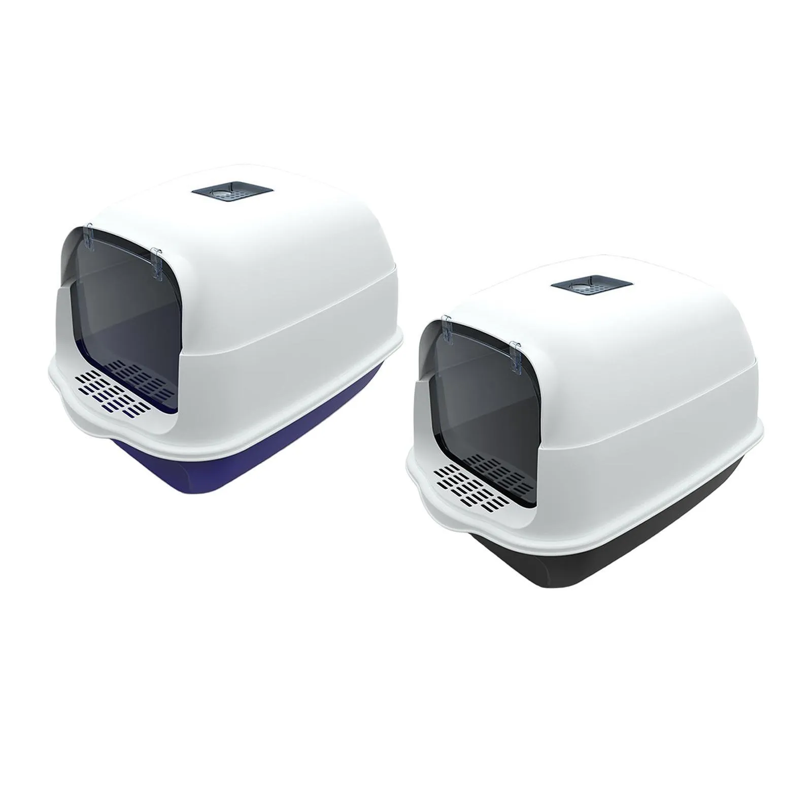 Wholesale Portable Hooded Automatic Litter Box Amazon Box With Lid Enclosed And Covered Tray For Cats Pet Accessories From Ping10 Bulk 73.26 DHgate.Com