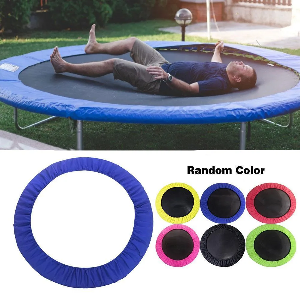 Trampolines Round Trampoline Replacement Safety Pad Tear-Resistant Trampoline Edge Cover Protector Round Frame Pad without Trampoline 230715