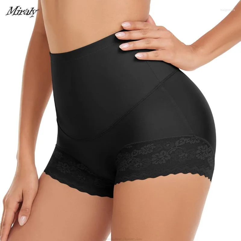 Shapers da donna Shapewear senza cuciture per le donne Seta di ghiaccio Tummy Control Pancia piatta Modellante Mutandine Intimo a vita alta Pantaloncini Body Shaper