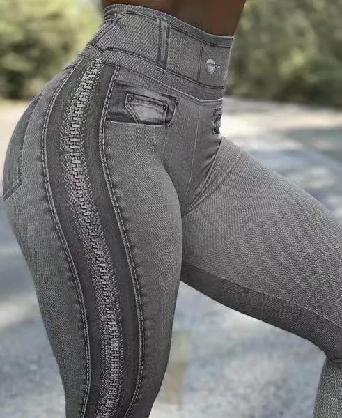 Spandex jean leggings clearance