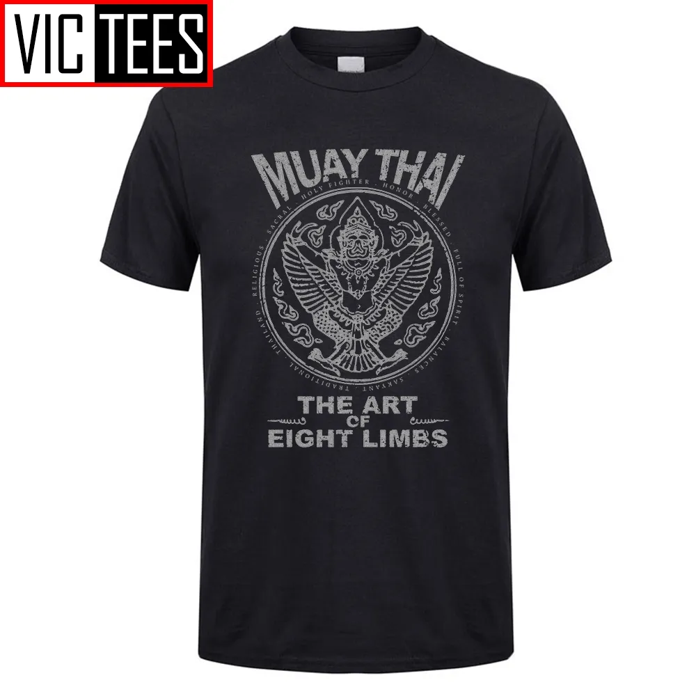 Hommes Slim Fit t-shirt Garuda Muay Thai MMA homme t-shirt adulte t-shirt robe vêtements hauts